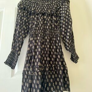 Stylish Black and White Dress (Brand: Patrons of Peace)